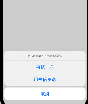 固原apple维修iPhone上无法正常发送iMessage信息